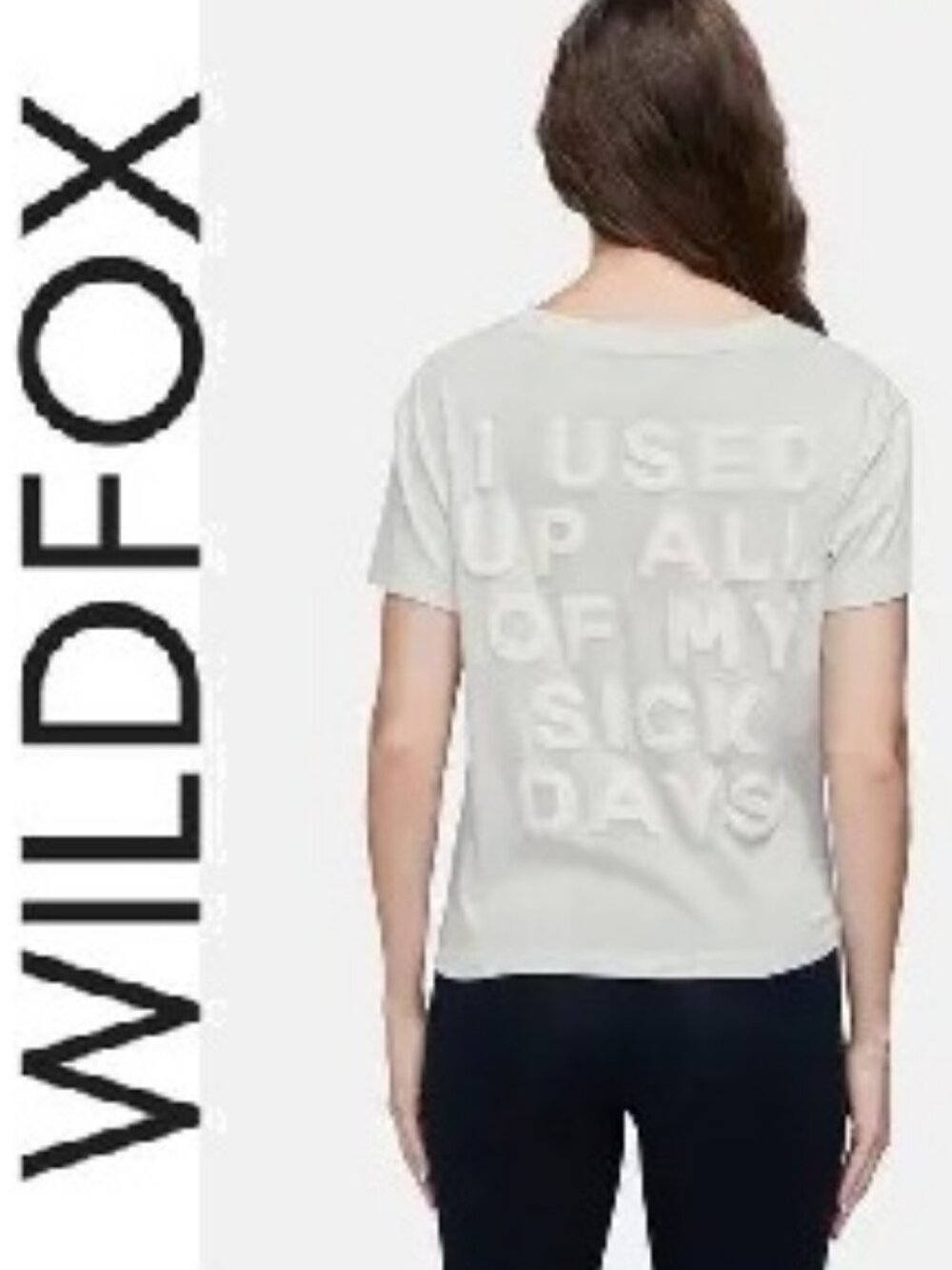 NWT ~ WildFox Sick Day Tee Shirt sz M